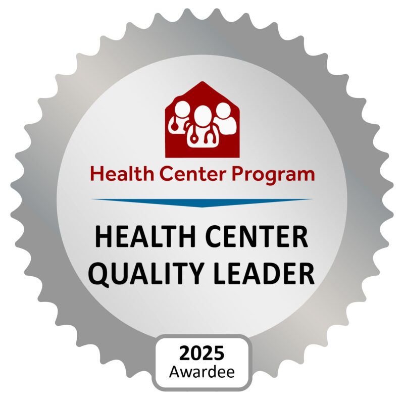 SWMTCHC - 2025 Health Center Quality Leader Award Badge